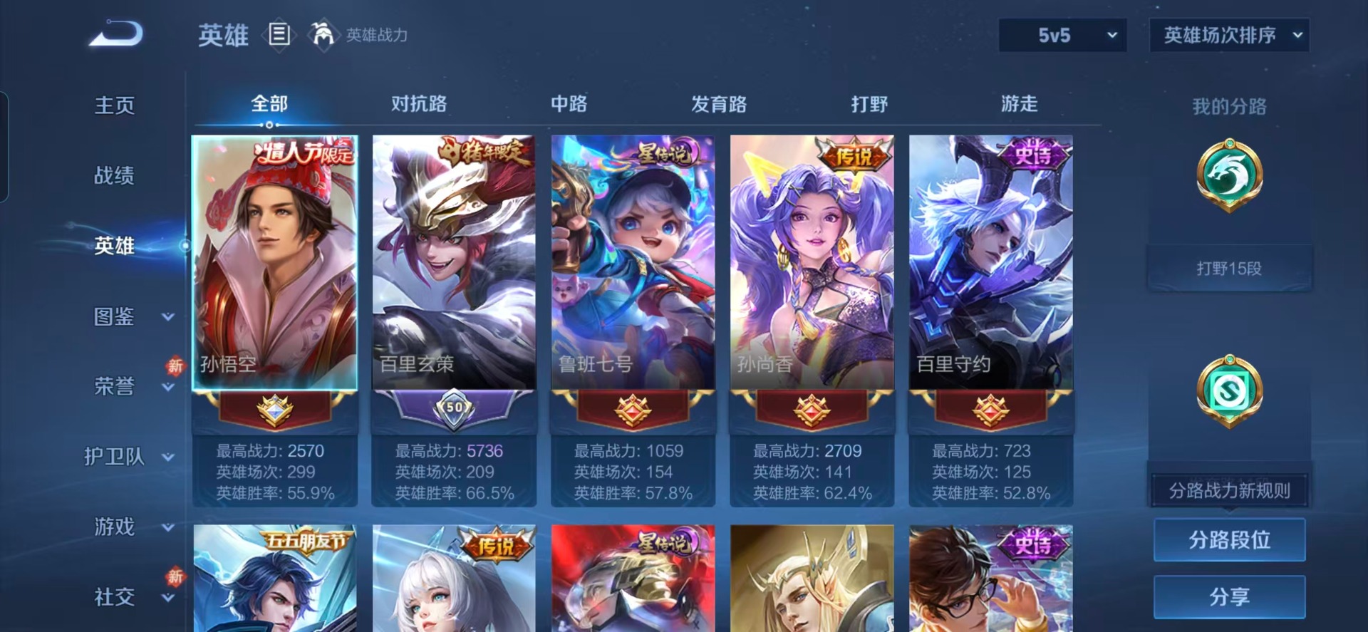 WZLX4284111王者荣耀账号详情图11