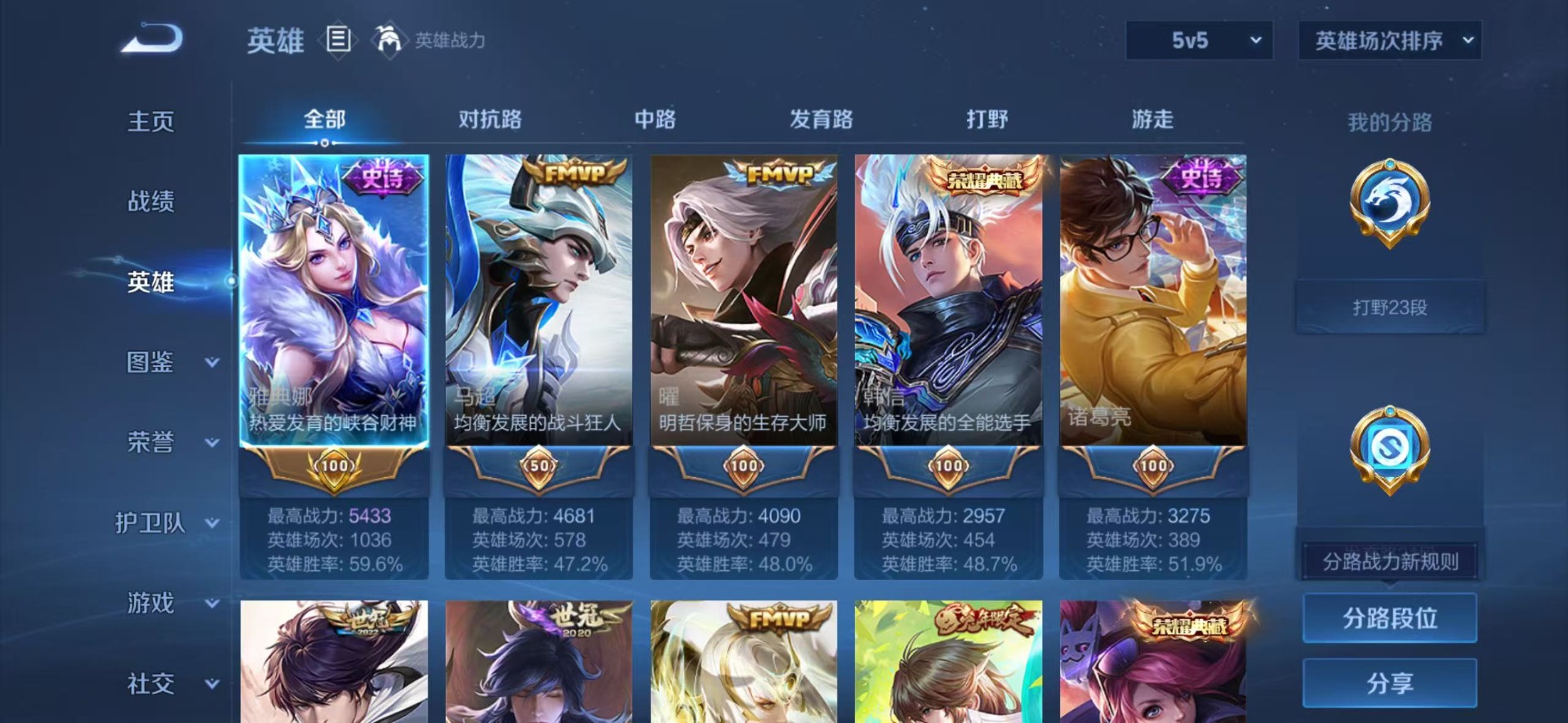 WZLX4289508王者荣耀账号详情图15