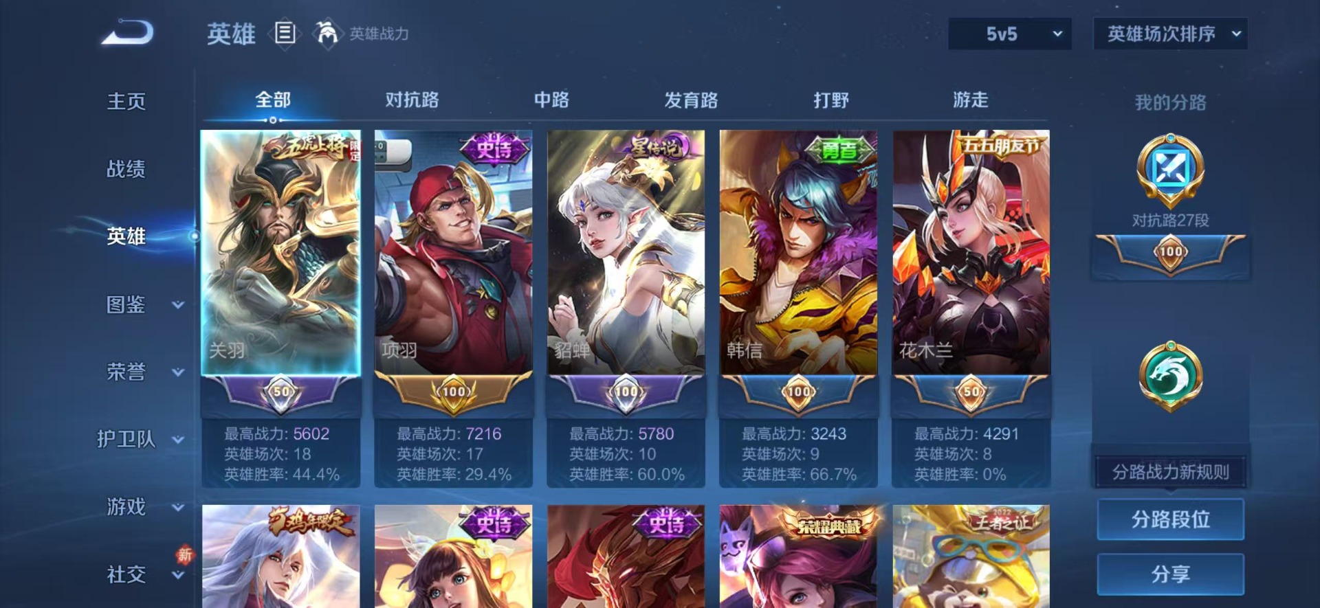 WZQM4275709王者荣耀账号详情图6