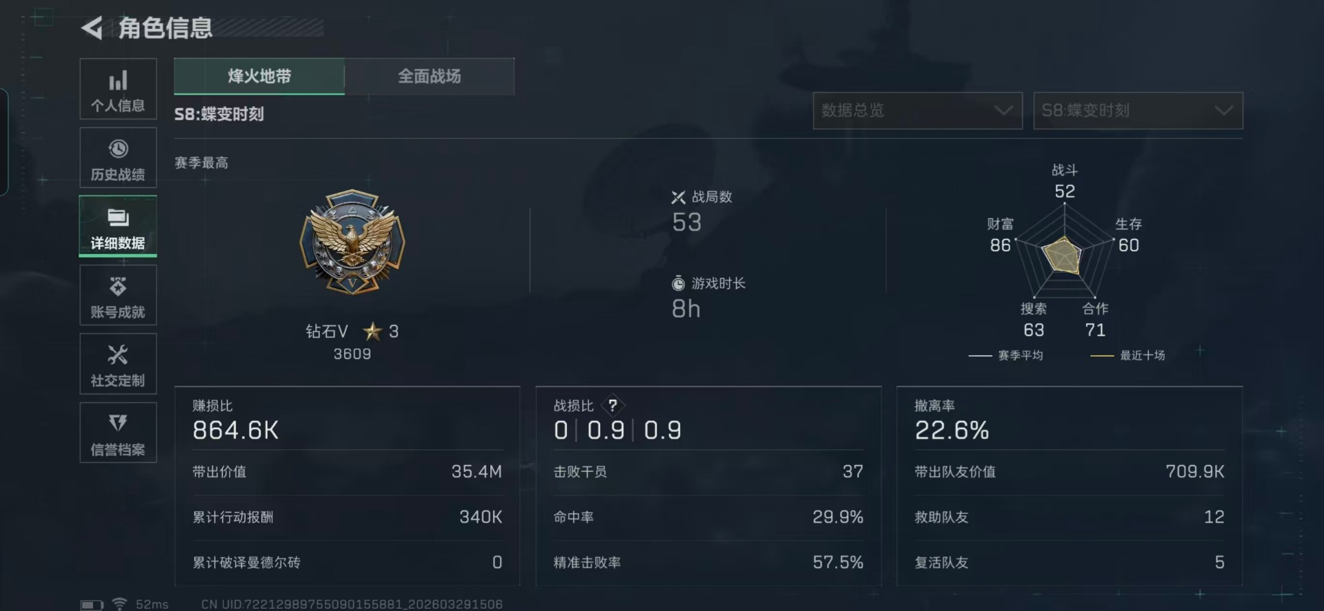 SJZQM486659三角洲行动账号详情图22