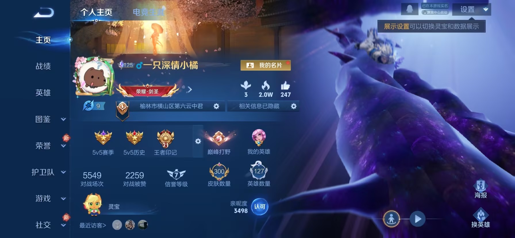 WZLX4276453王者荣耀账号详情图11 WZLX4276453王者荣耀账号详情图11