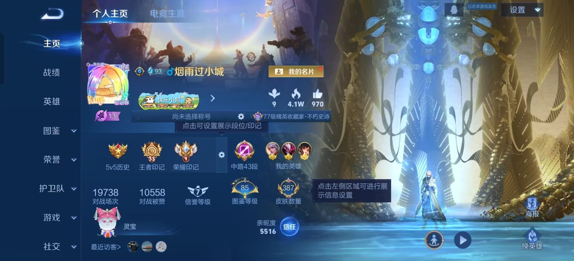 WZQM4276550王者荣耀账号详情图10