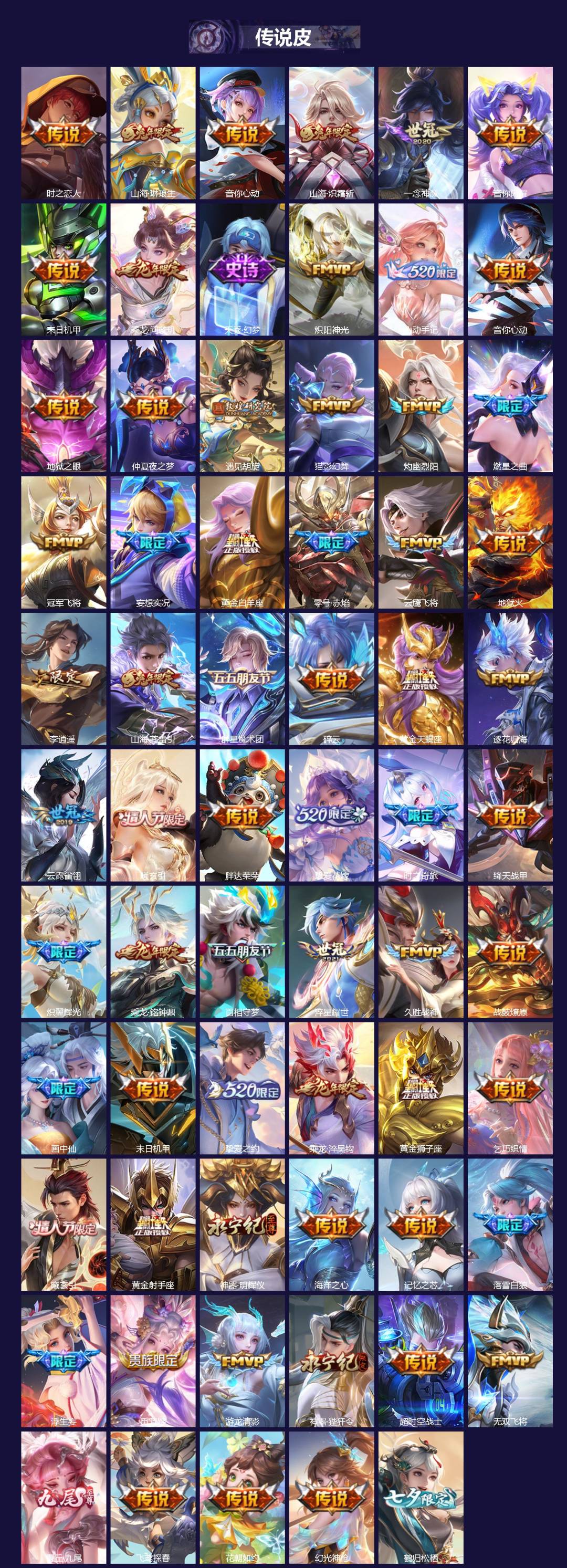 WZQM4276614王者荣耀账号详情图3