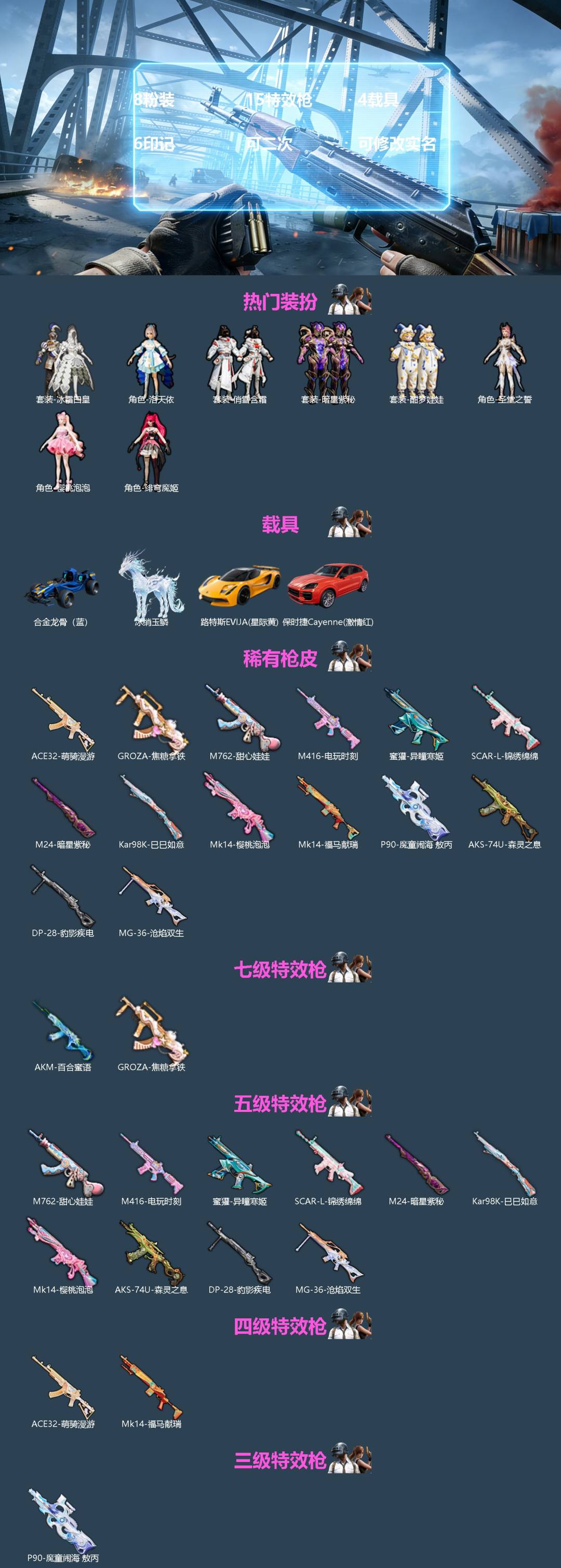 HPQM4155429和平精英账号详情图3