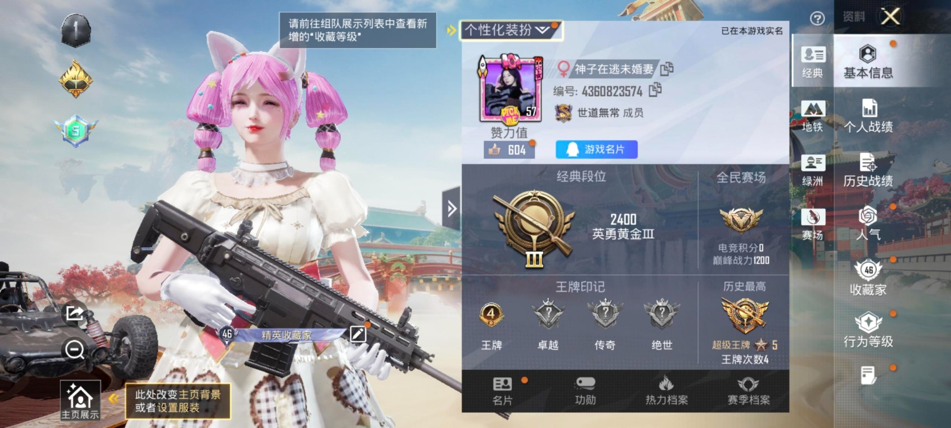 HPQM4155450和平精英账号详情图15