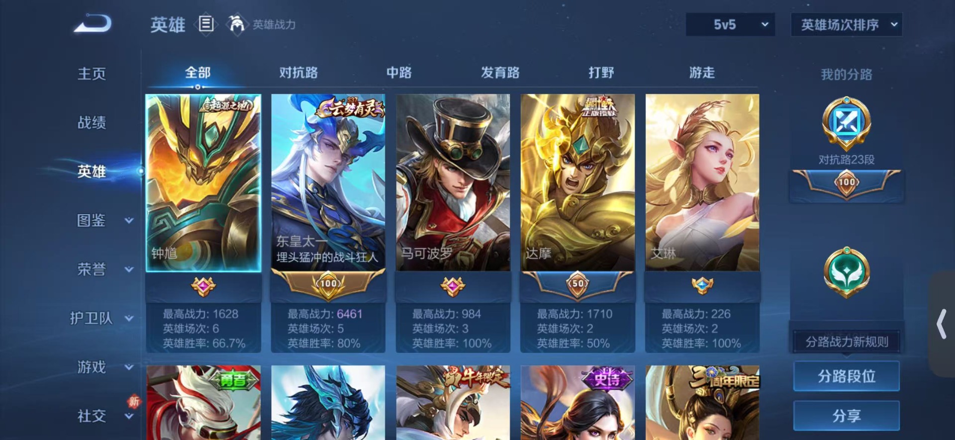 WZLX4278666王者荣耀账号详情图4