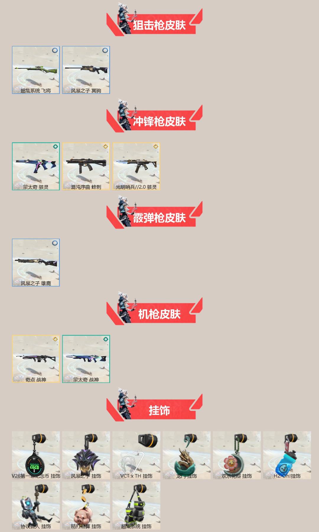 WWQLX427331无畏契约账号详情图2