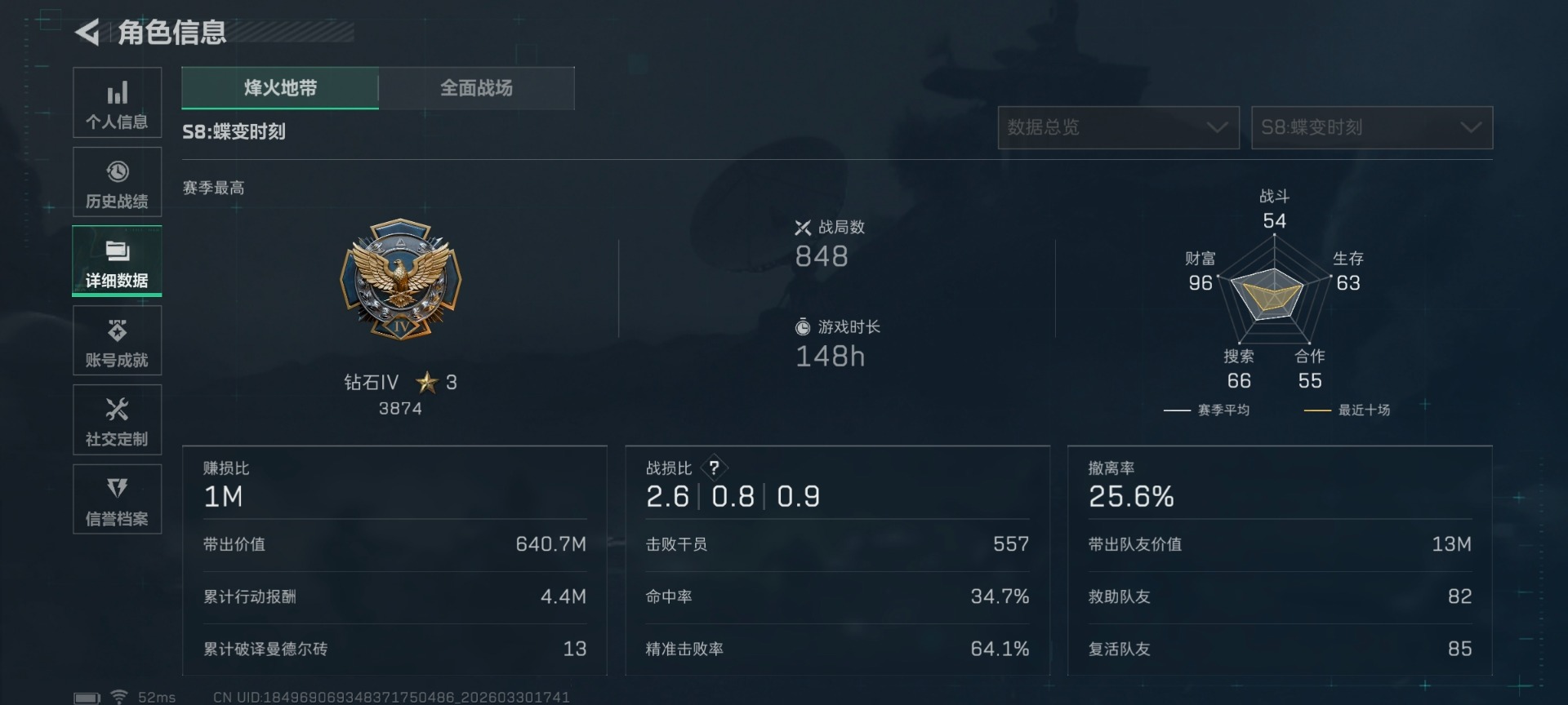 SJZQM4119281三角洲行动账号详情图6