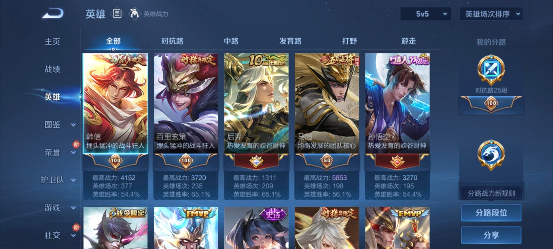 WZQM4295145王者荣耀账号详情图6