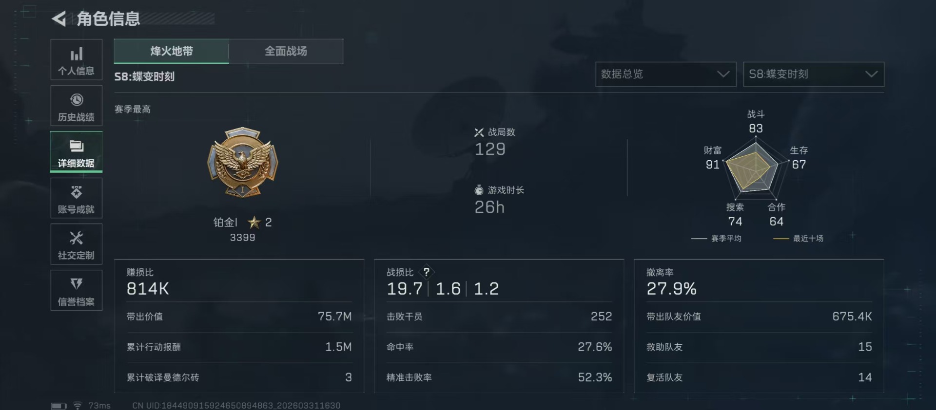 SJZQM495445三角洲行动账号详情图24 SJZQM495445三角洲行动账号详情图24