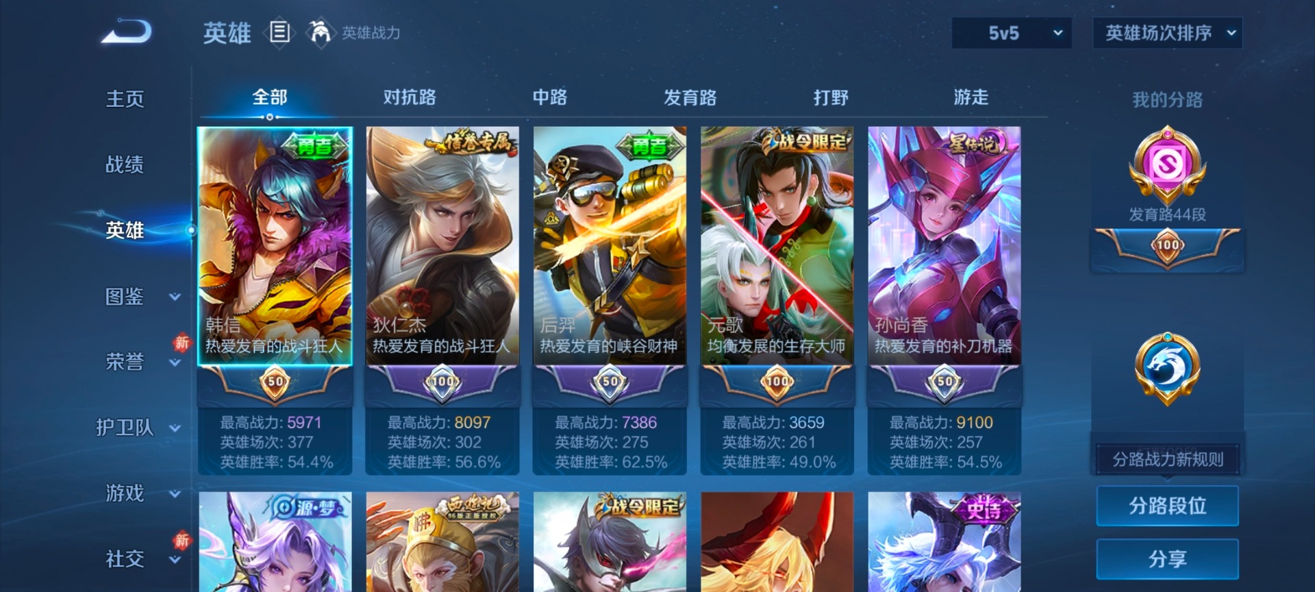 WZLX4280942王者荣耀账号详情图14