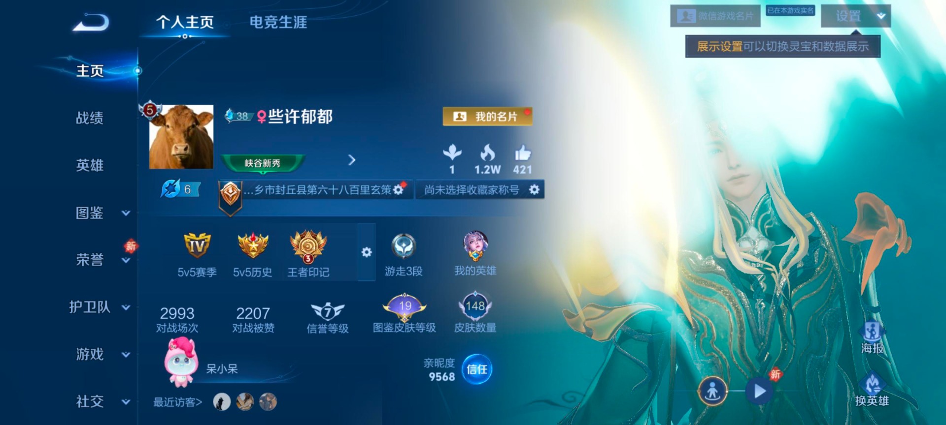 WZQM4281213王者荣耀账号详情图4 WZQM4281213王者荣耀账号详情图4