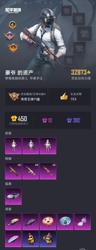 HPQM4158908和平精英账号详情图22 HPQM4158908和平精英账号详情图22