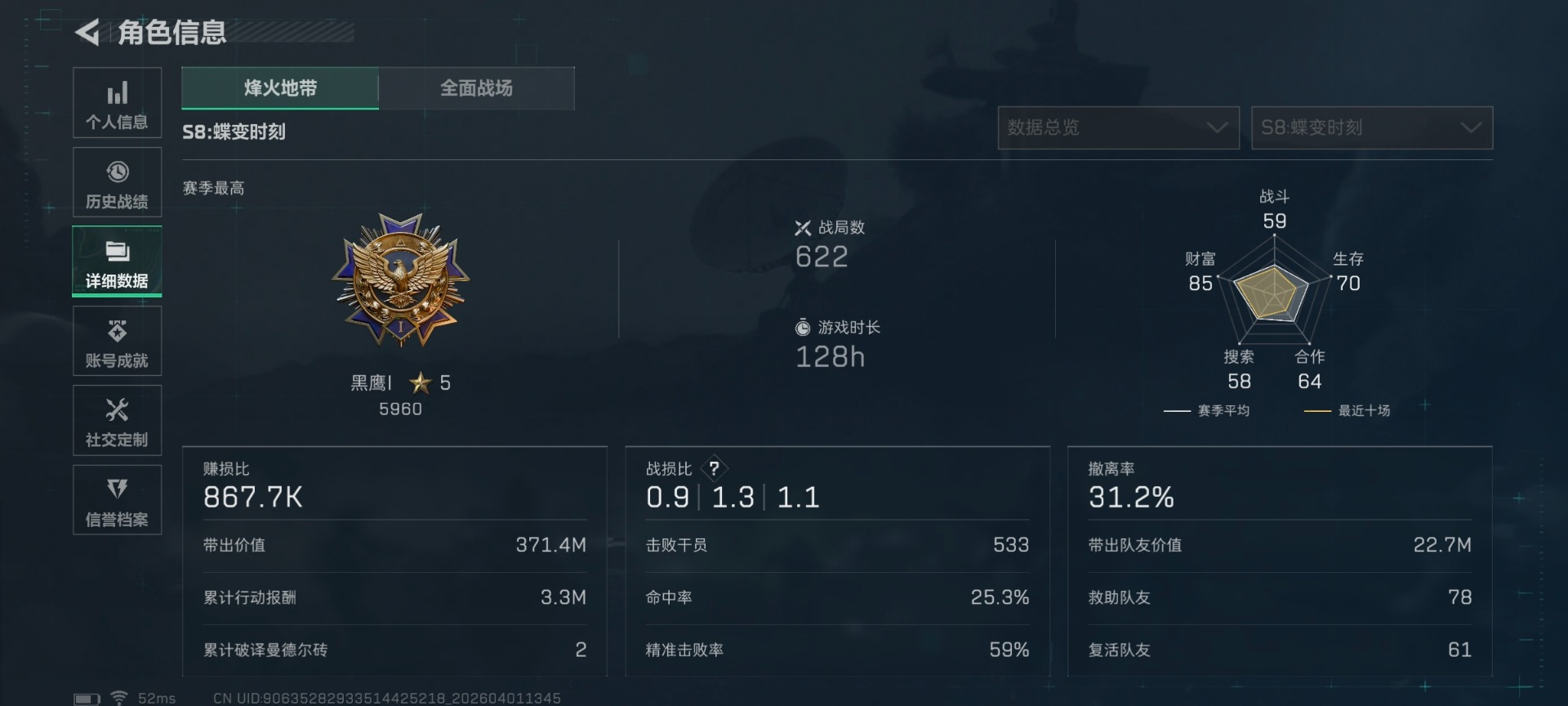 SJZQM492363三角洲行动账号详情图32 SJZQM492363三角洲行动账号详情图32