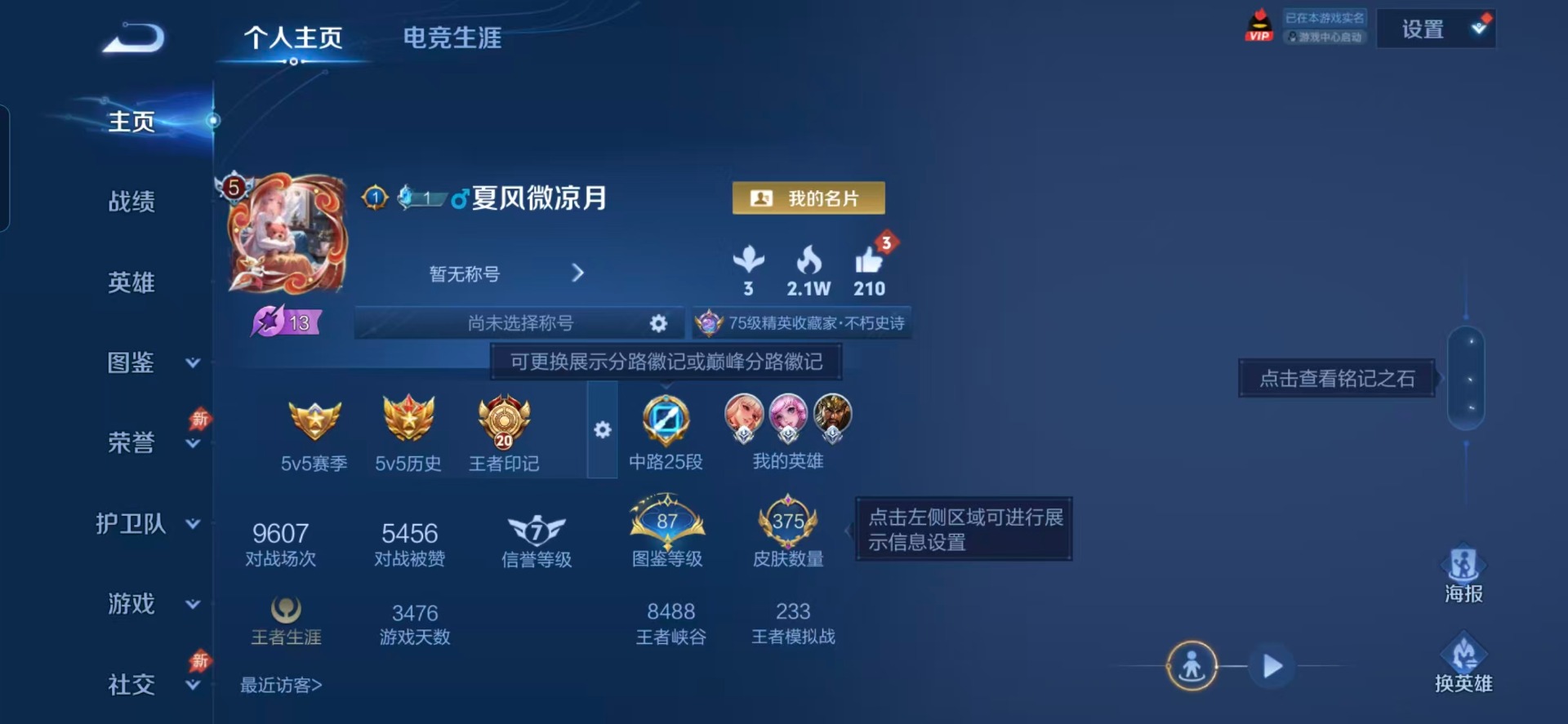 WZQM4282600王者荣耀账号详情图21