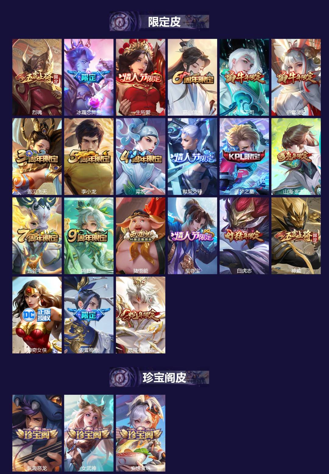 WZLX4282729王者荣耀账号详情图2