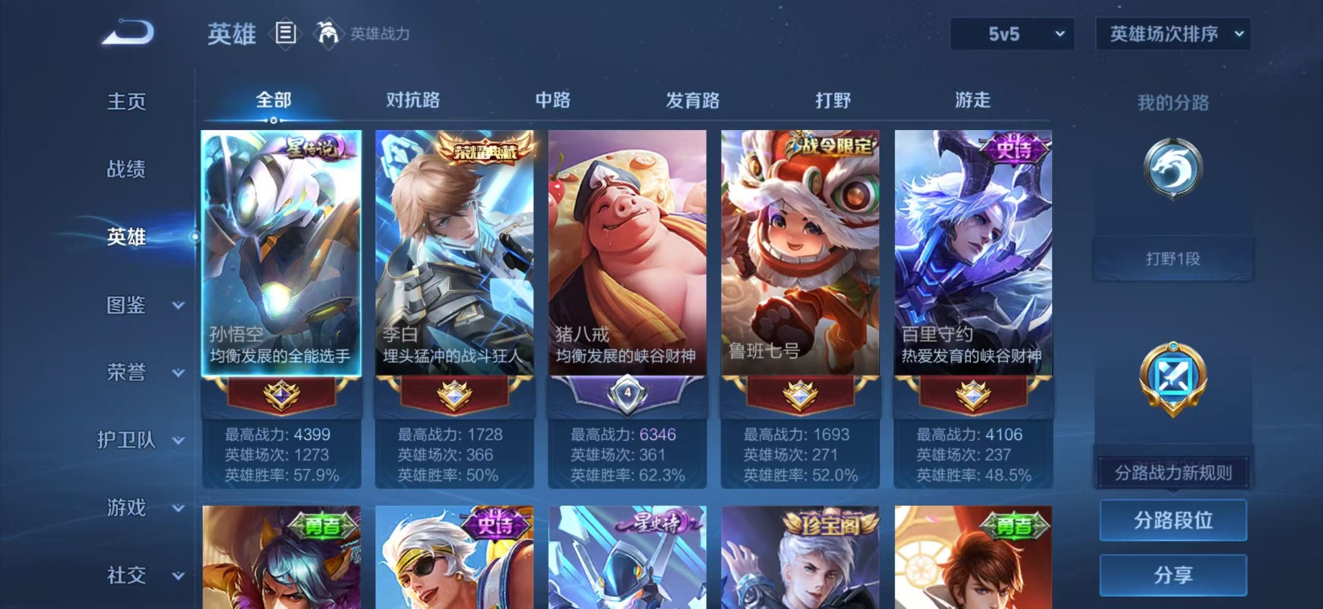 WZLX4284892王者荣耀账号详情图14