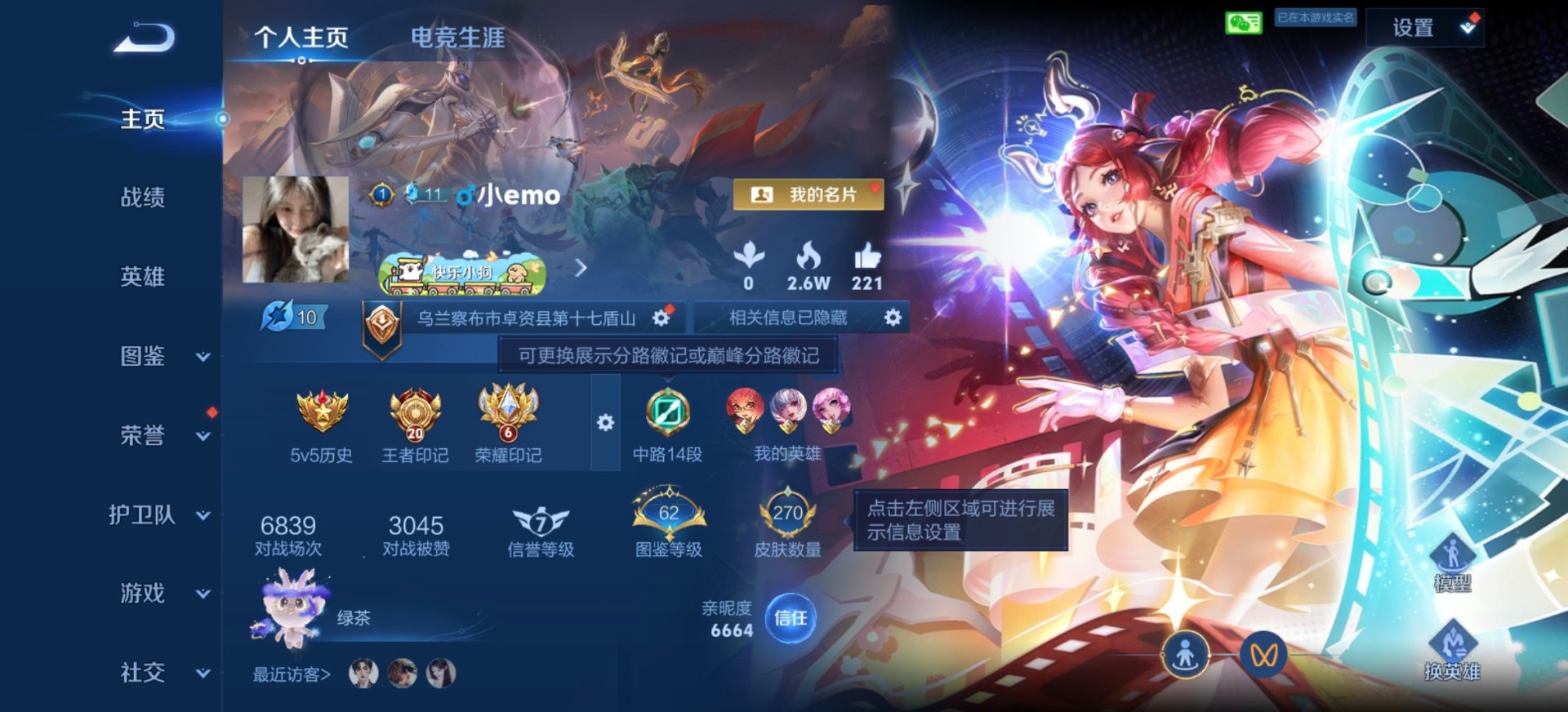 WZLX4284909王者荣耀账号详情图14