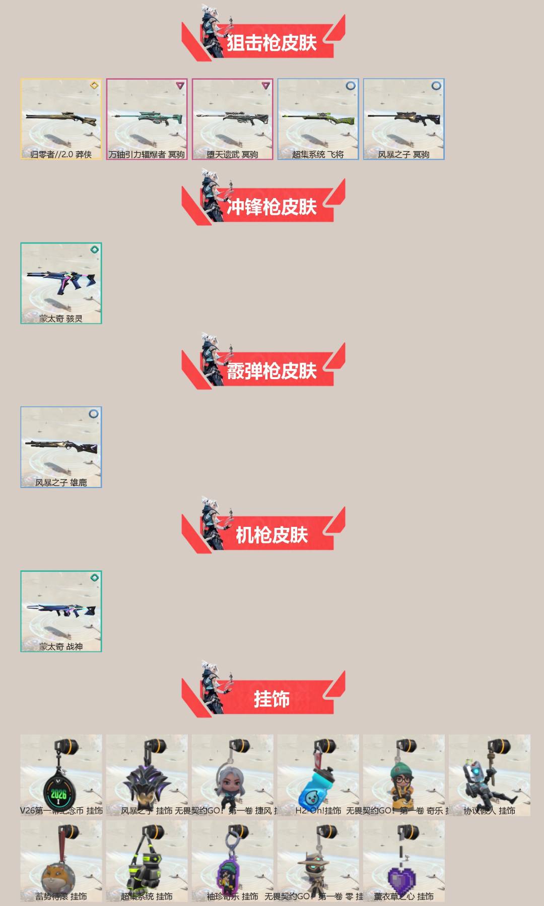 WWQLX428385无畏契约账号详情图2