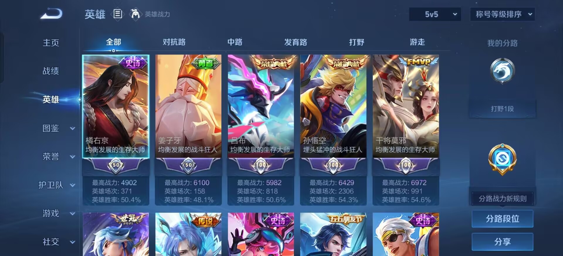 WZLX4303811王者荣耀账号详情图16