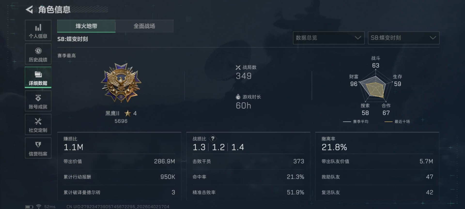 SJZQM489932三角洲行动账号详情图19 SJZQM489932三角洲行动账号详情图19