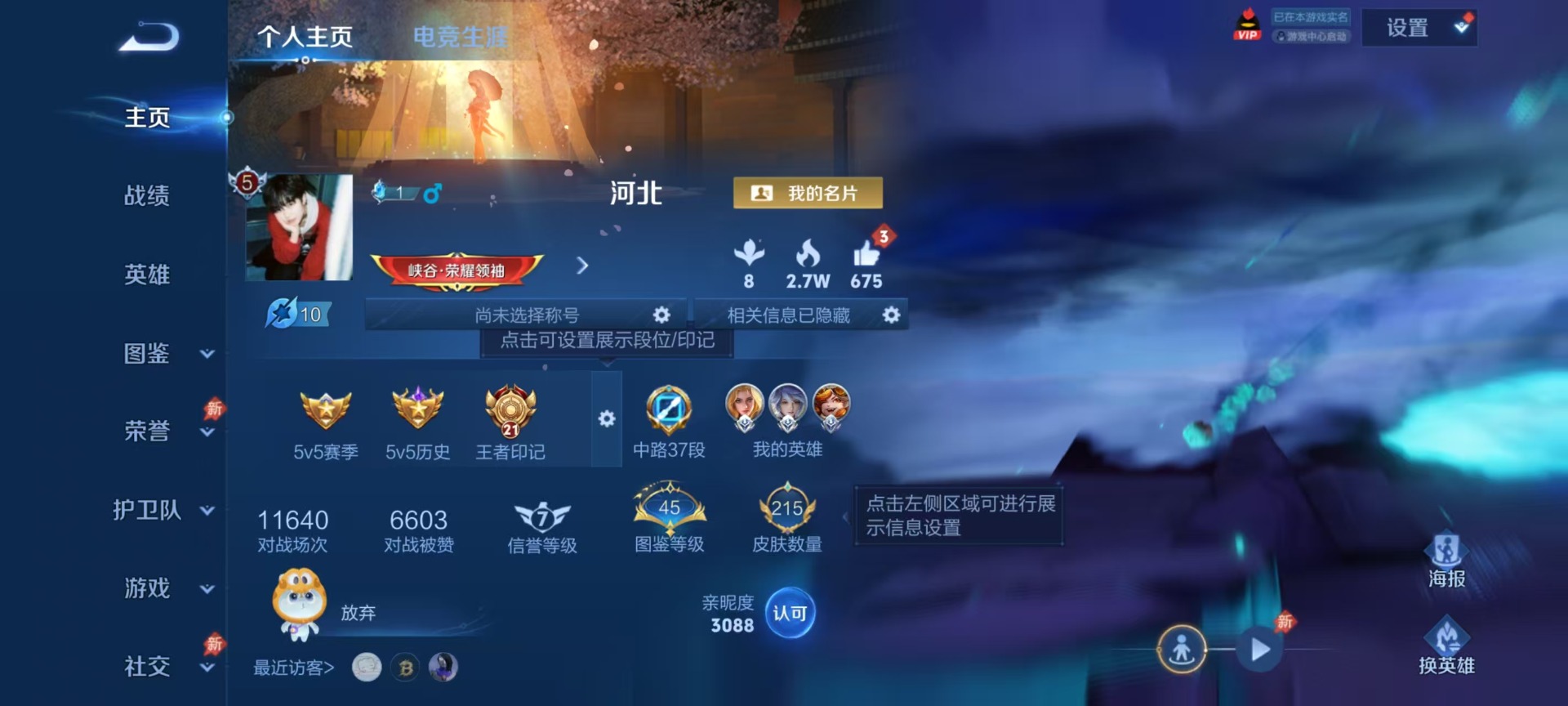 WZLX4285507王者荣耀账号详情图3 WZLX4285507王者荣耀账号详情图3