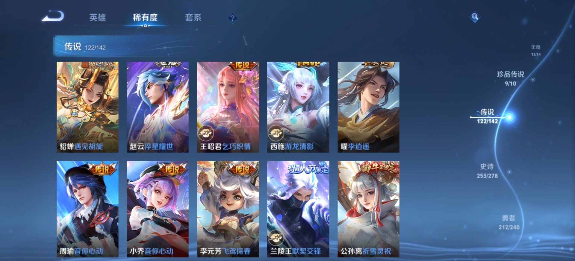 WZLX4340230王者荣耀账号详情图14