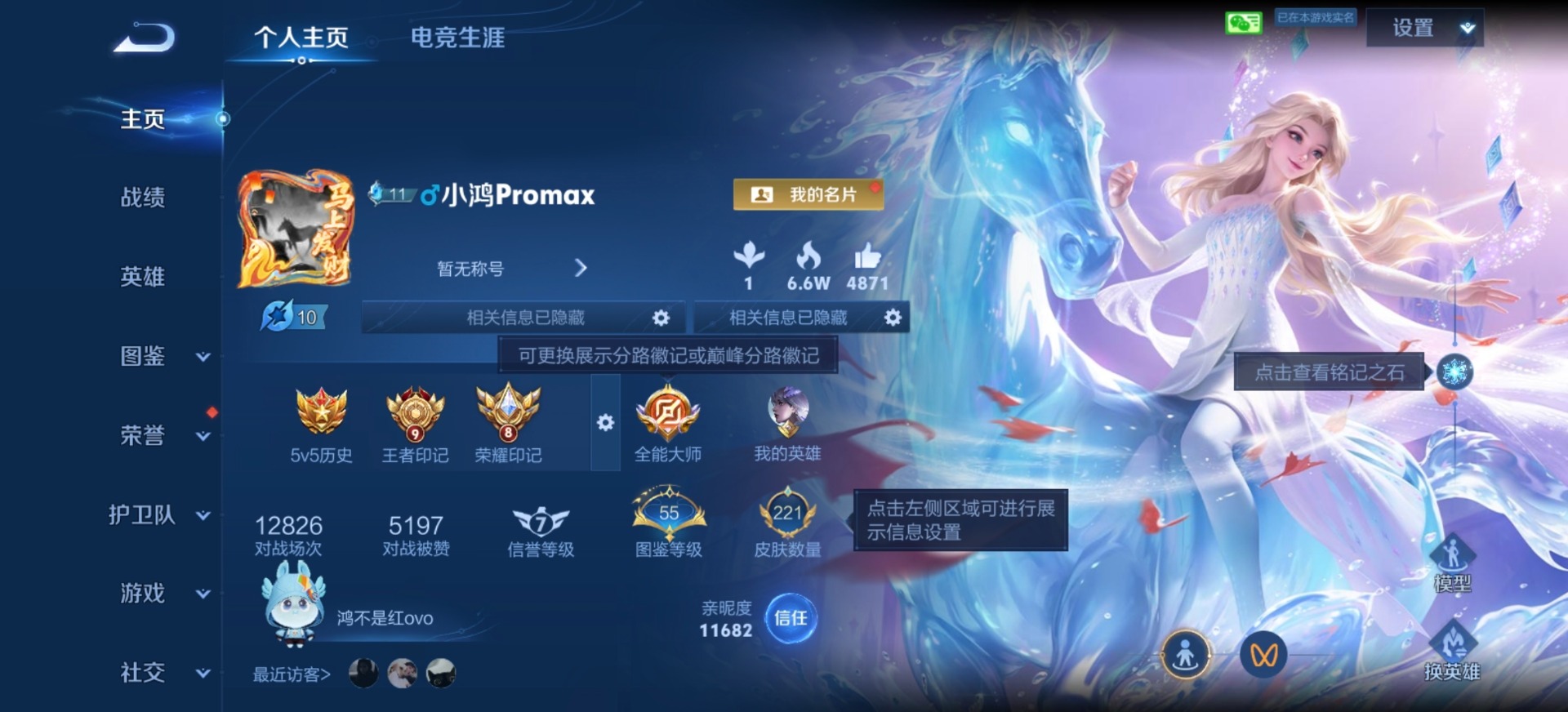 WZQM4310647王者荣耀账号详情图17