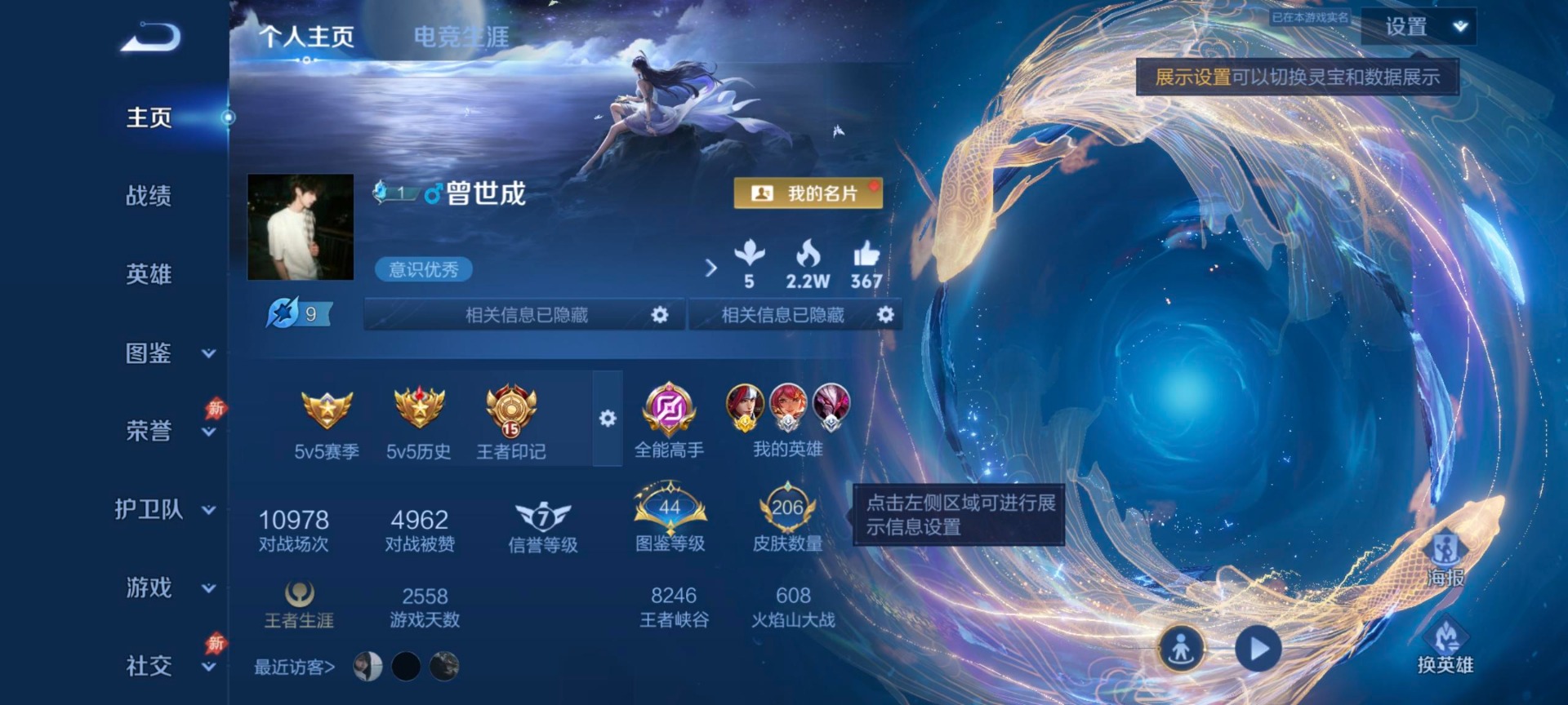 WZQM4307171王者荣耀账号详情图9