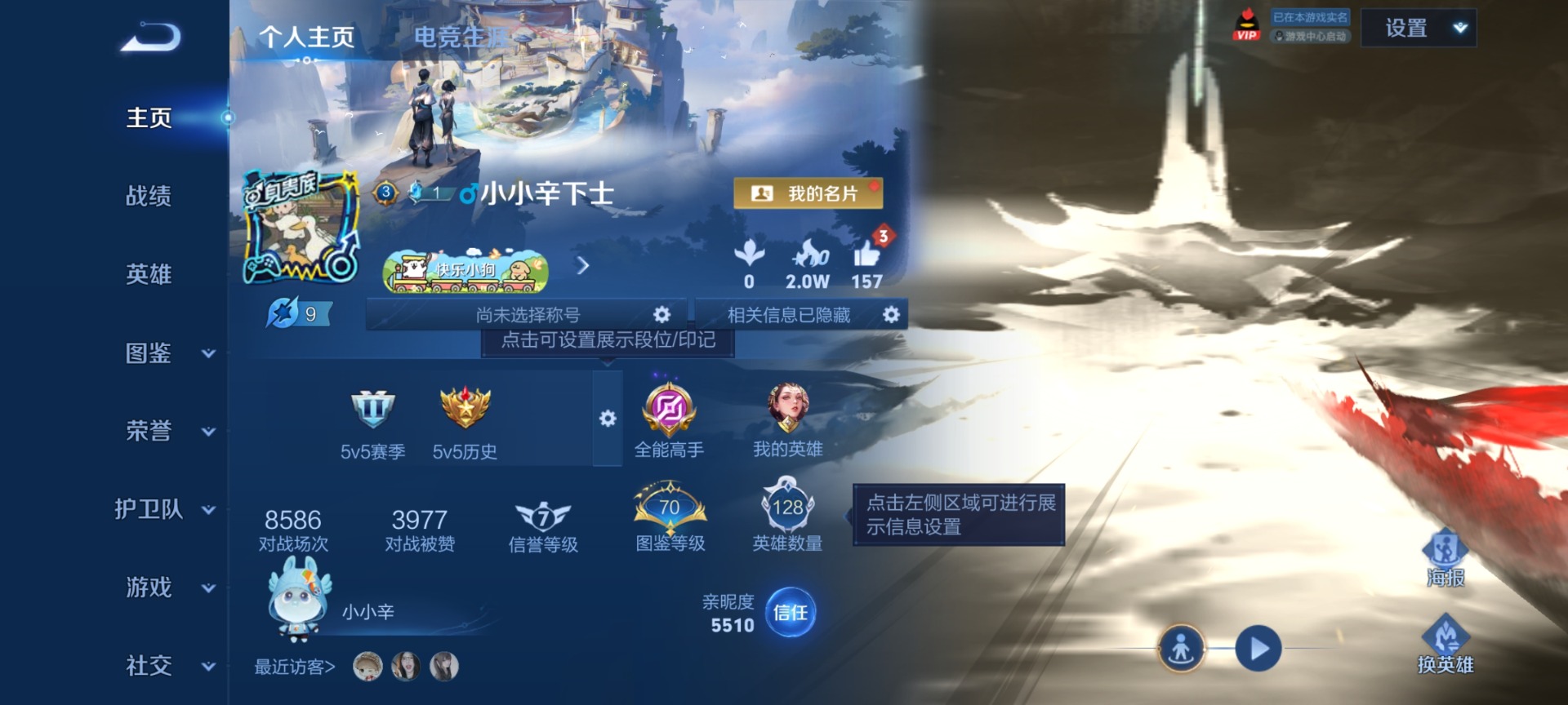 WZQM4306409王者荣耀账号详情图4