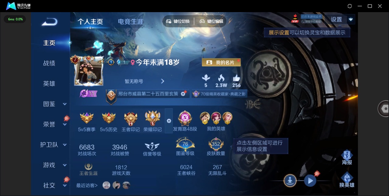 WZQM4291524王者荣耀账号详情图6