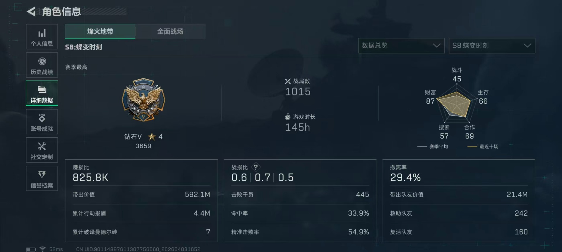 SJZQM498071三角洲行动账号详情图5 SJZQM498071三角洲行动账号详情图5