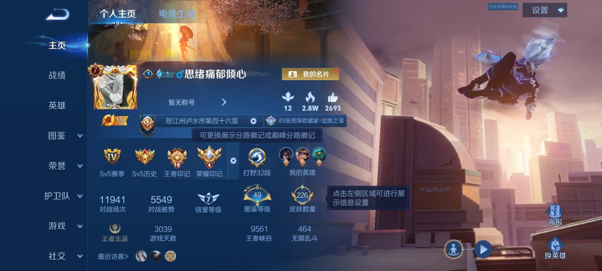 WZQM4310414王者荣耀账号详情图8