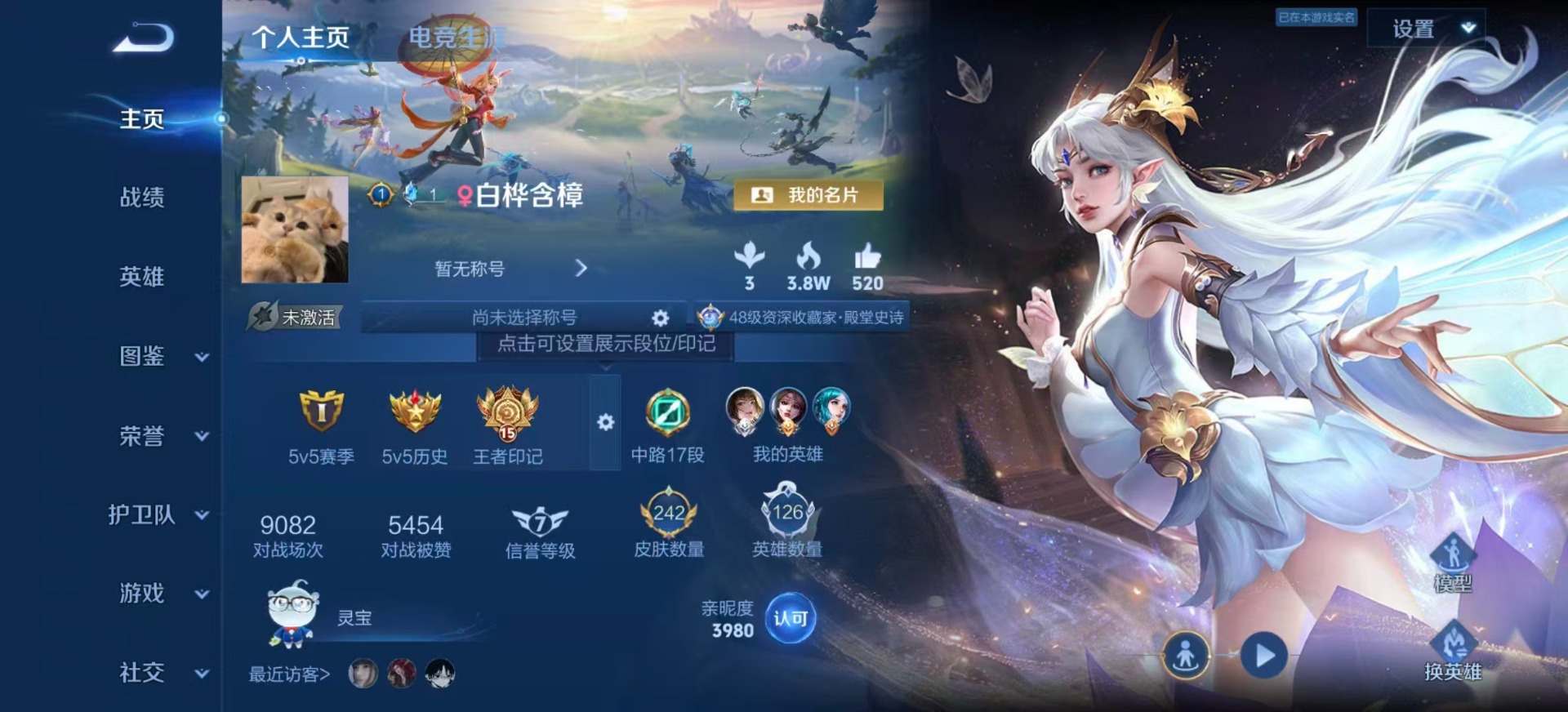 WZLX4307165王者荣耀账号详情图3