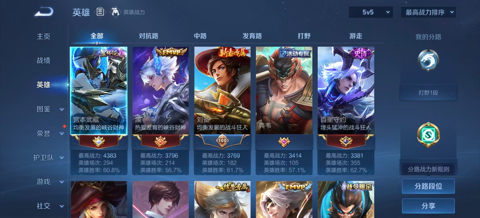 WZLX4287293王者荣耀账号详情图3