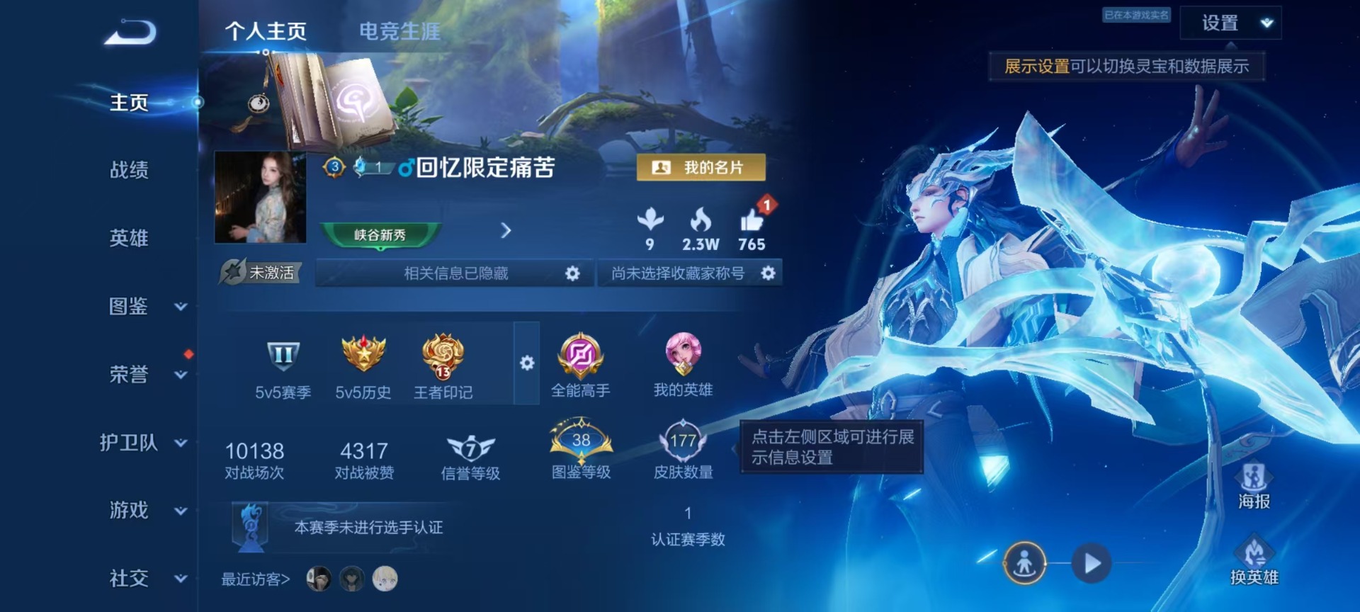 WZLX4287325王者荣耀账号详情图11