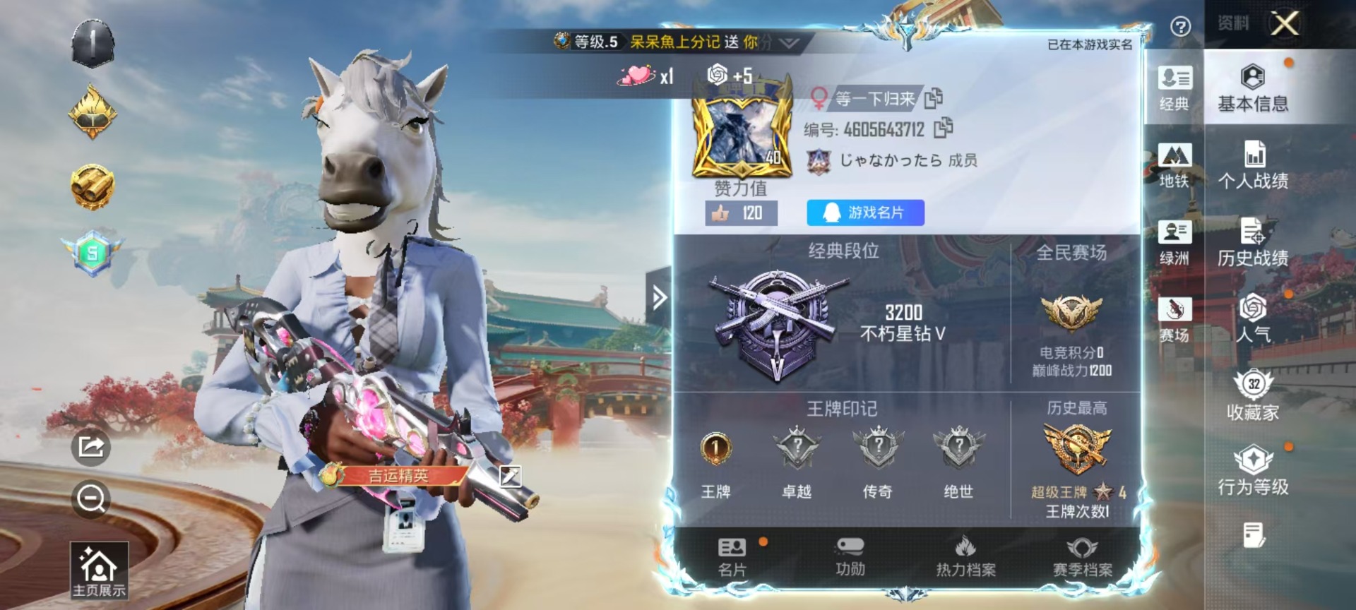 HPLX4184195和平精英账号详情图8