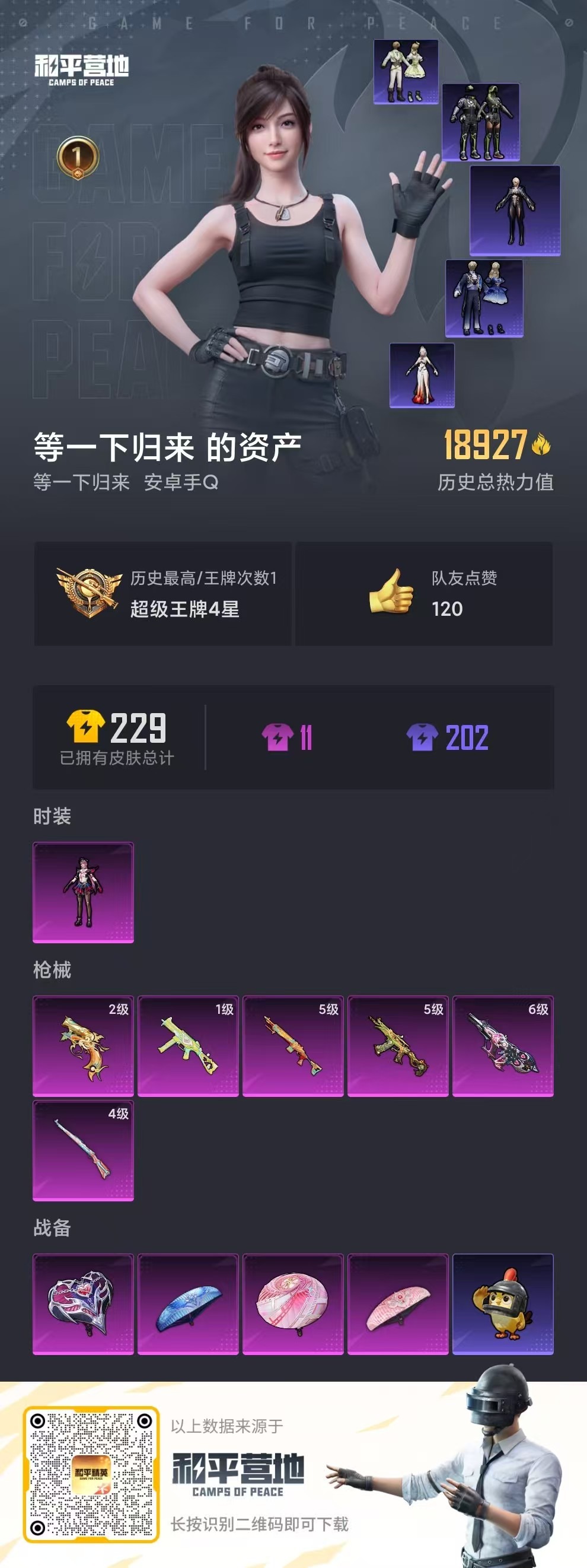 HPLX4184195和平精英账号详情图10