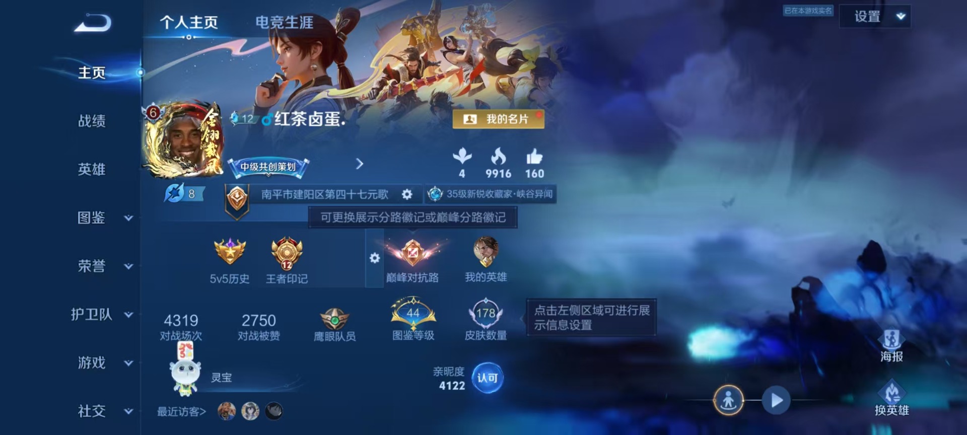 WZLX4287534王者荣耀账号详情图6