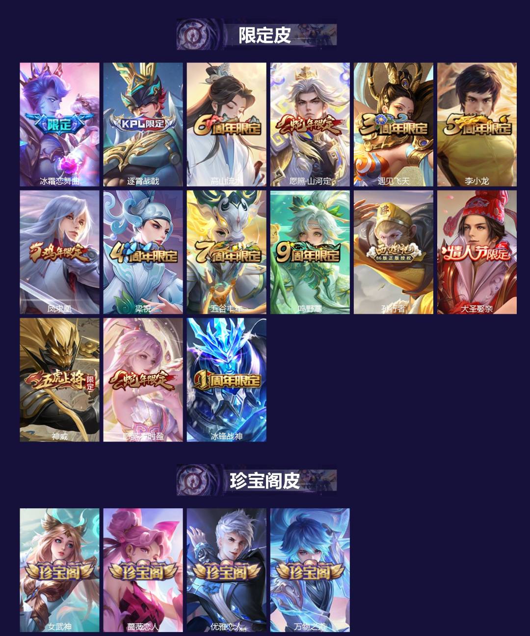 WZLX4287872王者荣耀账号详情图2 WZLX4287872王者荣耀账号详情图2