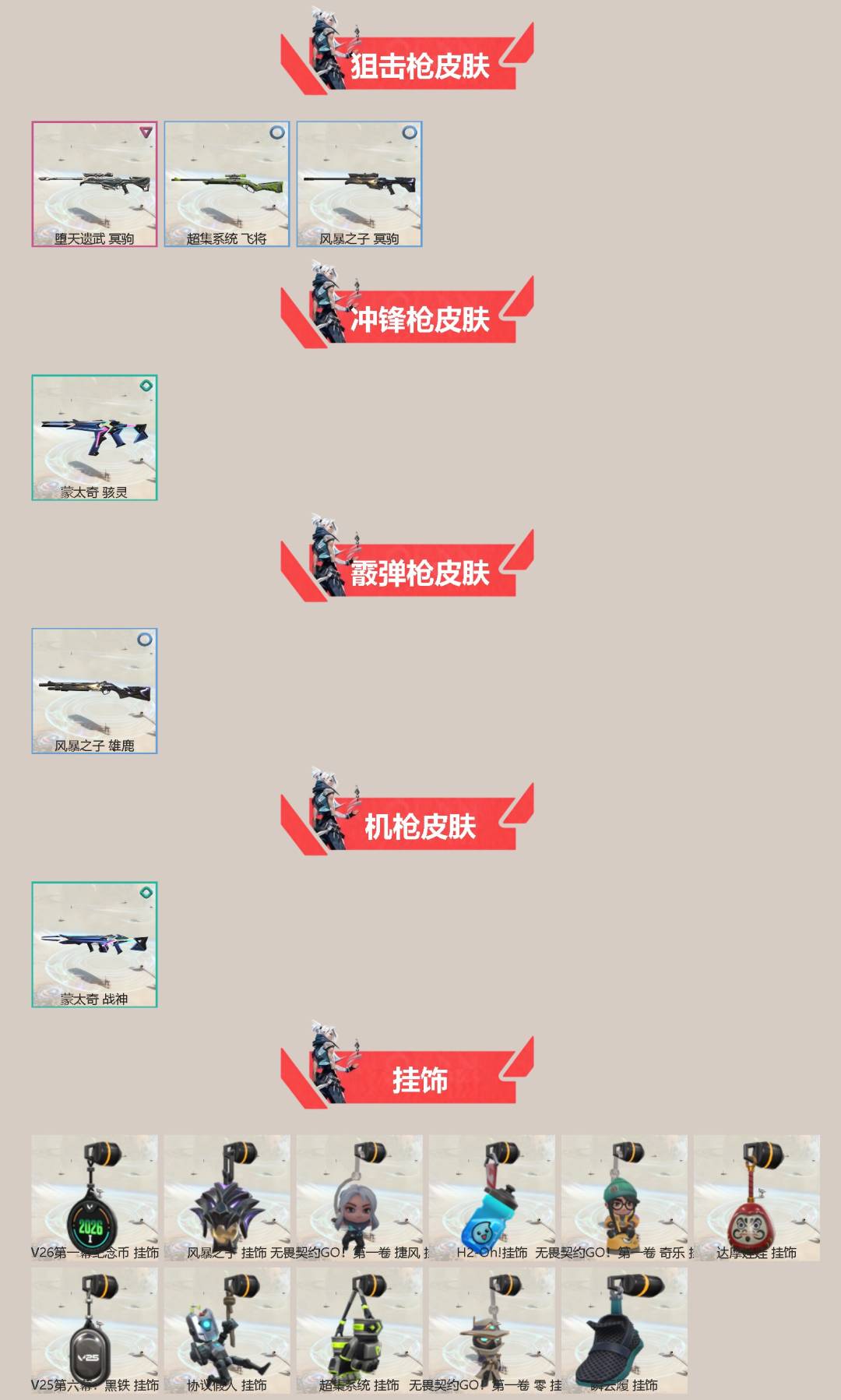 WWQLX429158无畏契约账号详情图2