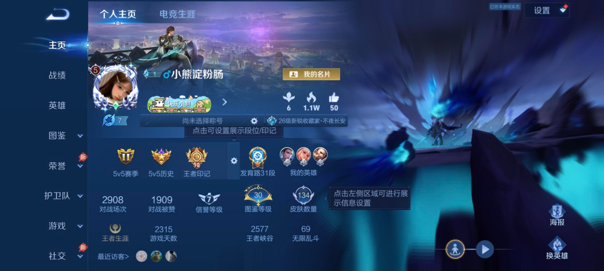 WZQM4309709王者荣耀账号详情图11