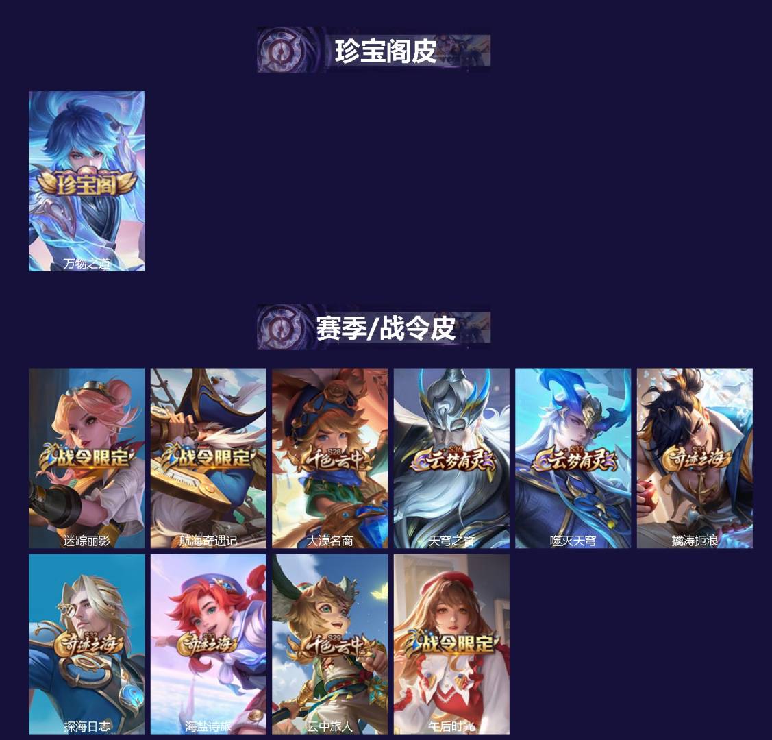 WZQM4288750王者荣耀账号详情图3 WZQM4288750王者荣耀账号详情图3