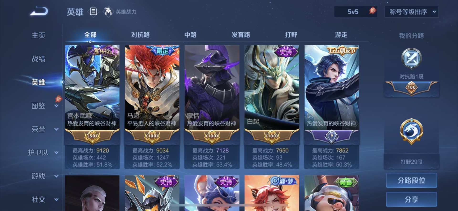 WZLX4288971王者荣耀账号详情图2