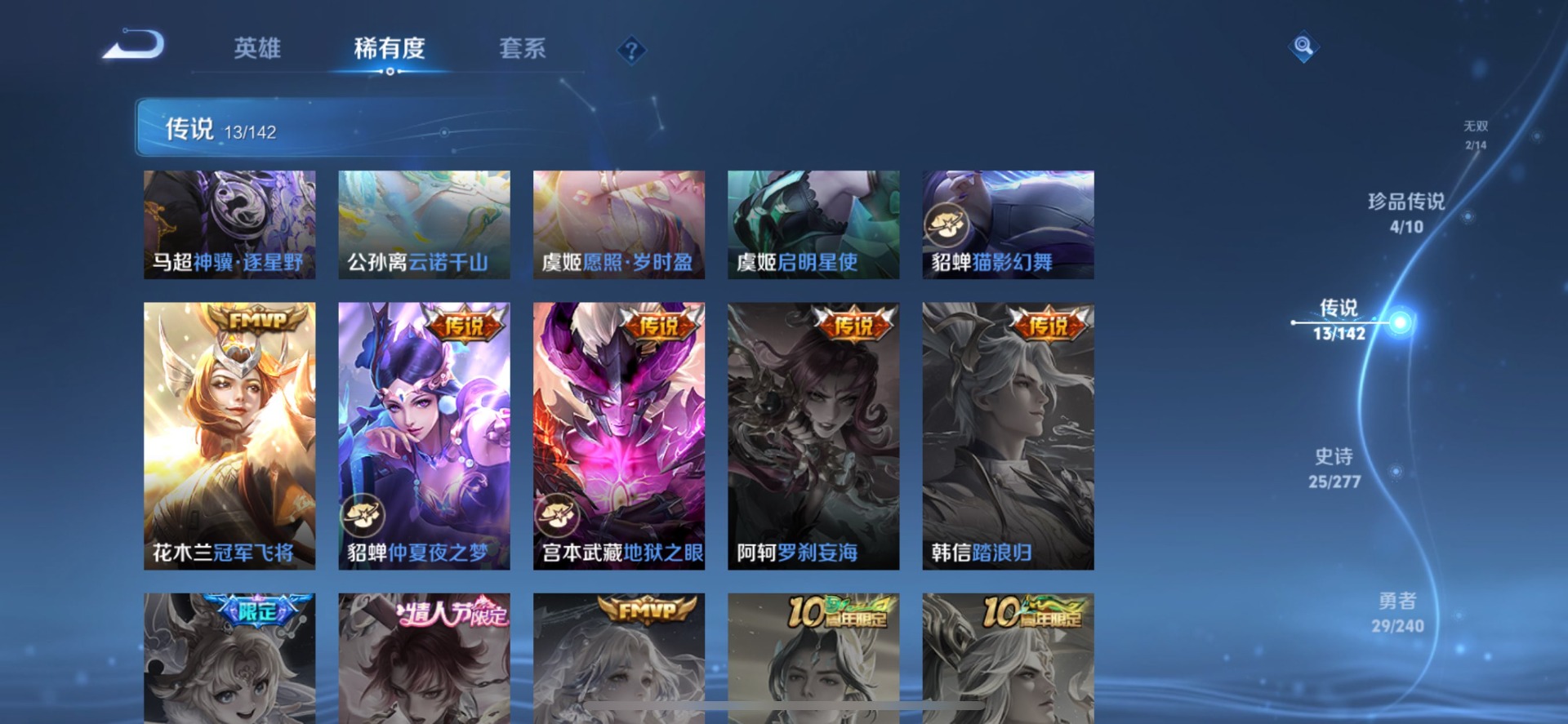 WZLX4289002王者荣耀账号详情图4