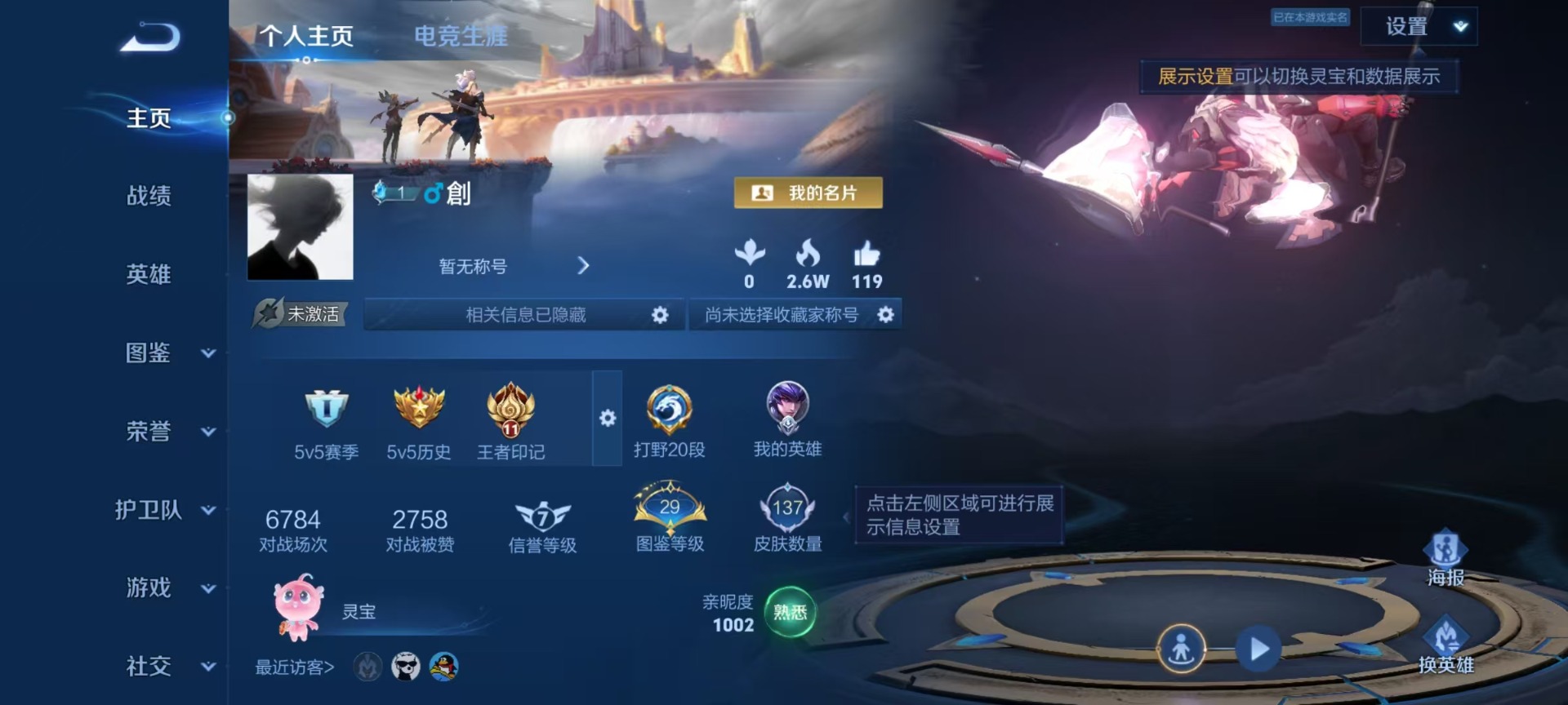 WZLX4289076王者荣耀账号详情图9