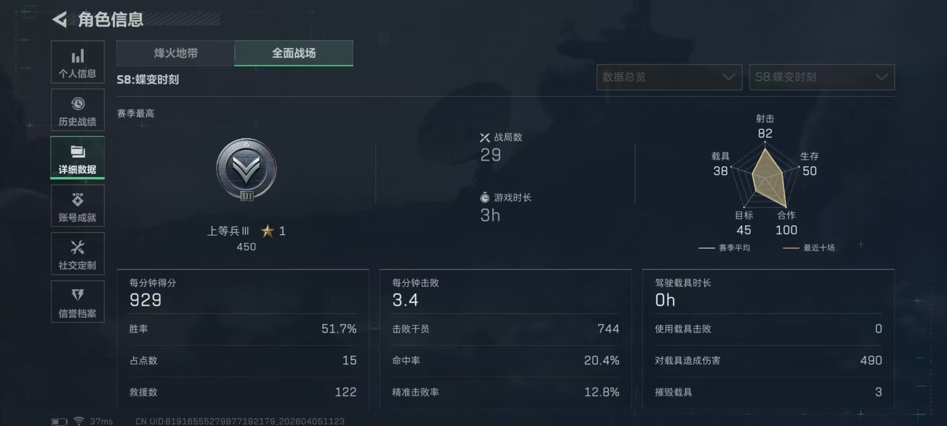 SJZQM499898三角洲行动账号详情图35