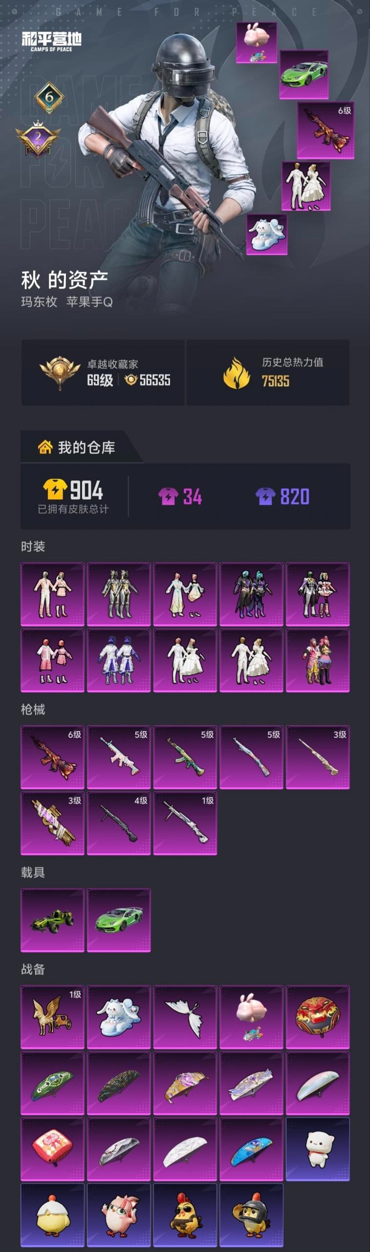 HPLX4195796和平精英账号详情图38