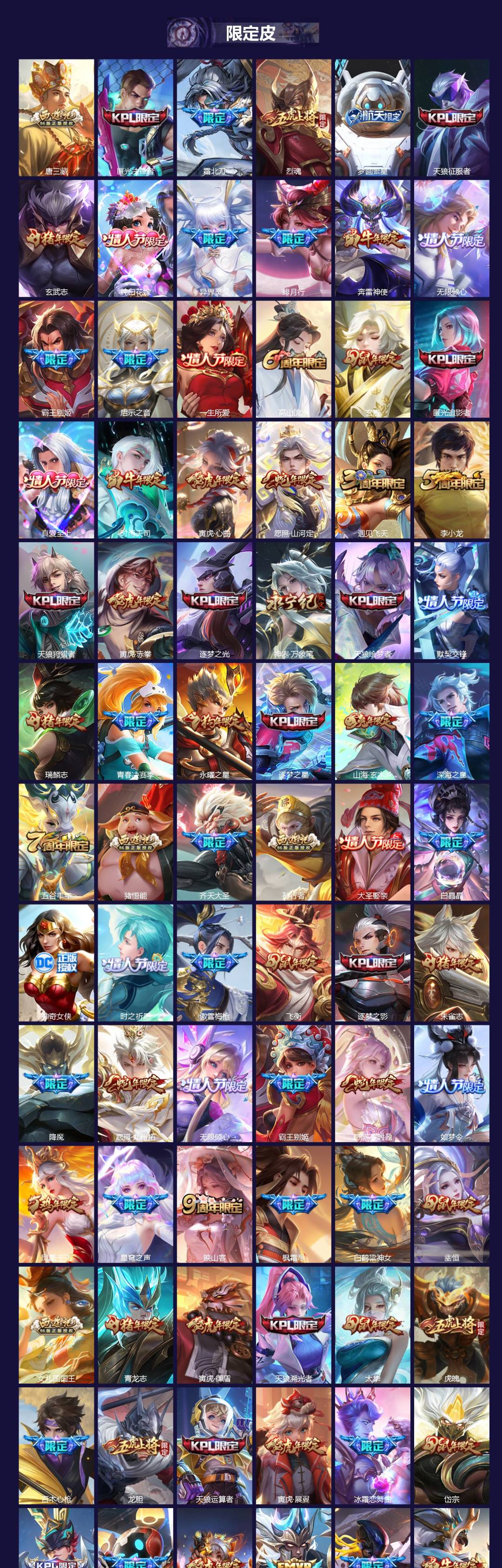 WZLX4293024王者荣耀账号详情图3