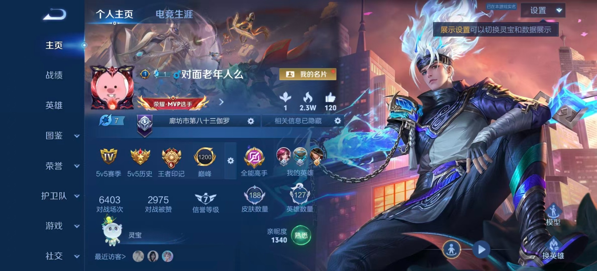 WZLX4313079王者荣耀账号详情图3